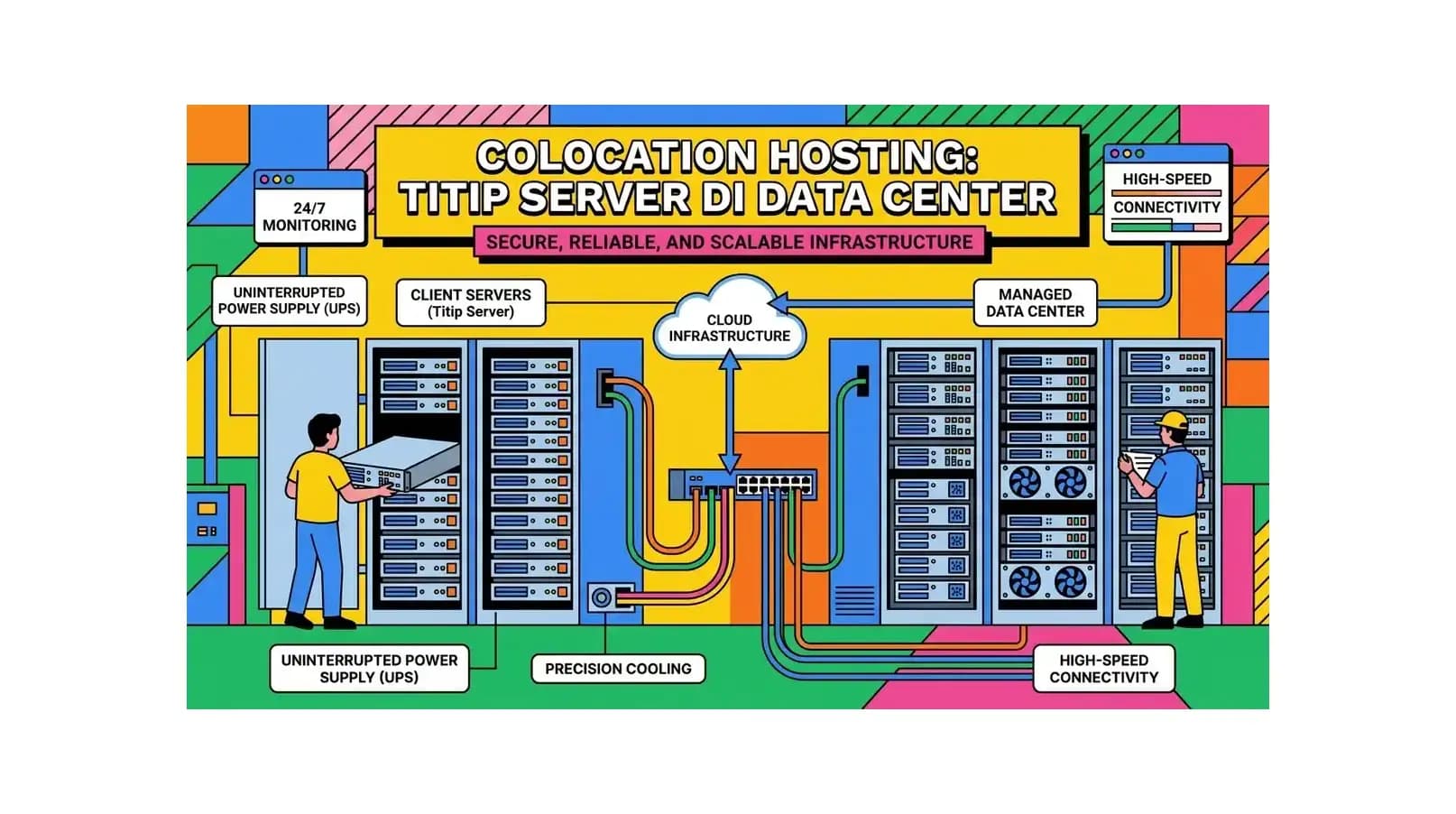 Colocation Hosting: Titip Server di Data Center