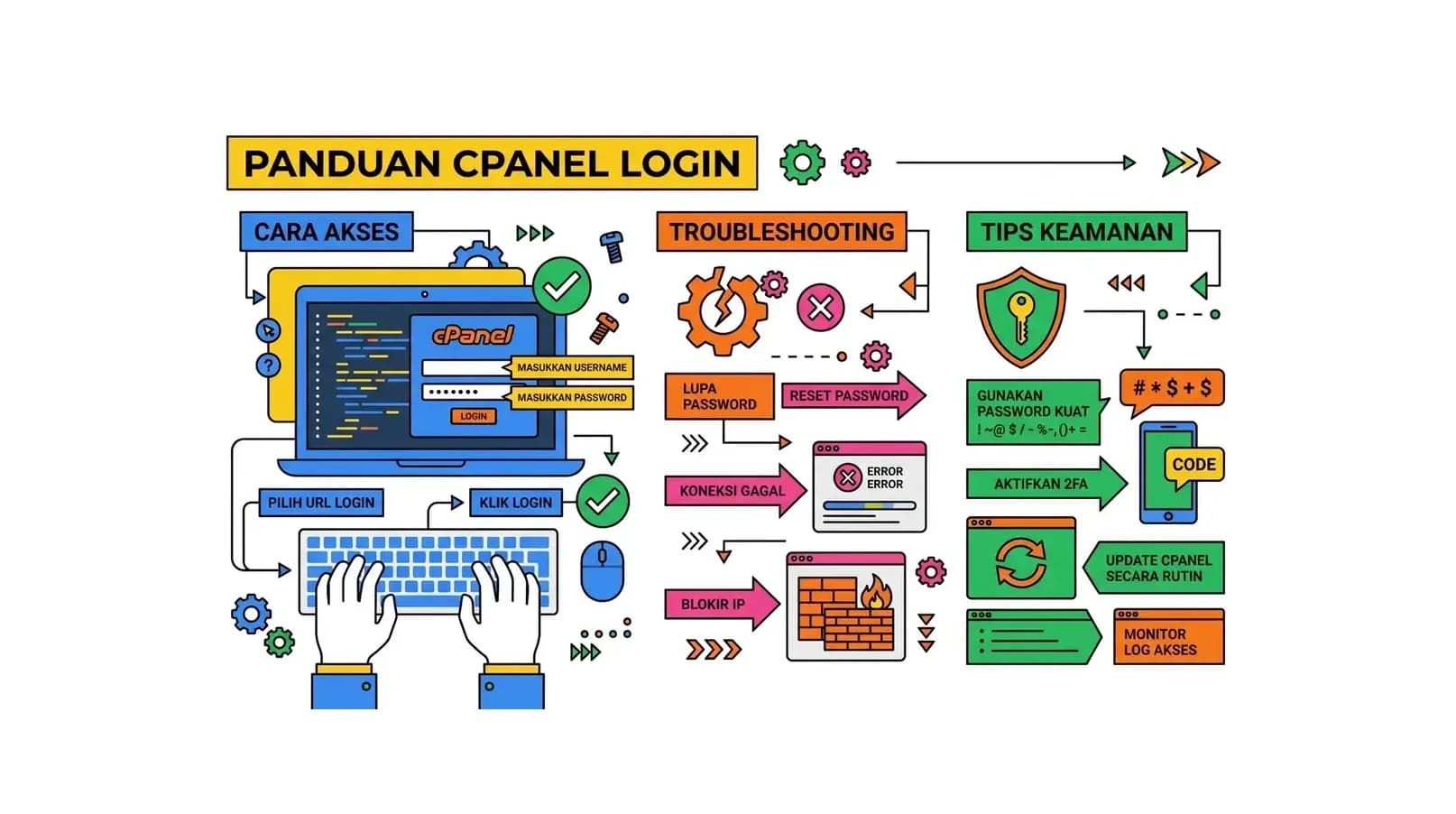 cPanel Login: Cara Akses, Troubleshooting, dan Tips Keamanan