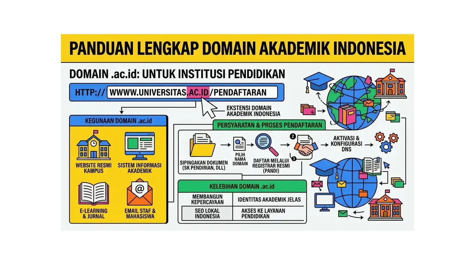Domain .ac.id: Panduan Lengkap Domain Akademik Indonesia