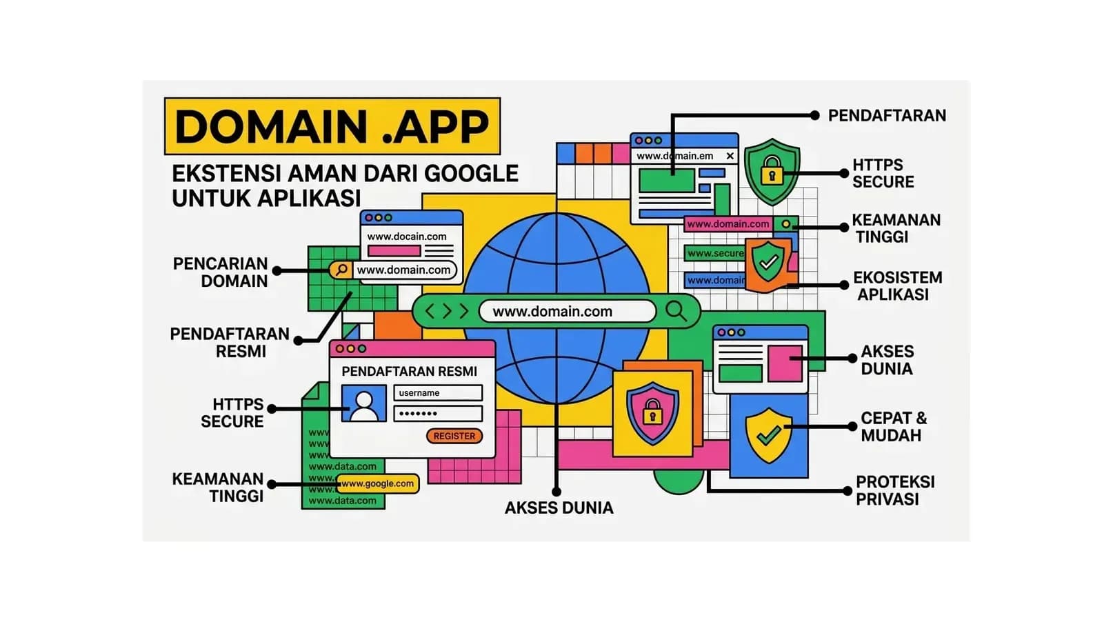 Domain .app: Ekstensi Aman dari Google untuk Aplikasi