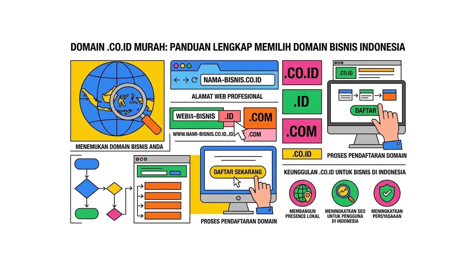 Domain .co.id Murah: Panduan Lengkap Memilih Domain Bisnis Indonesia