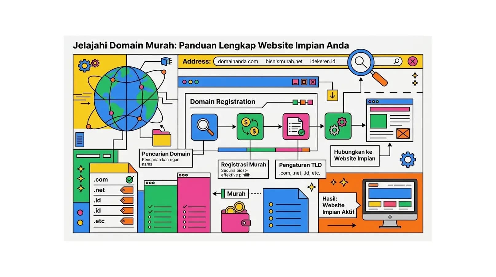 Jelajahi Domain Murah: Panduan Lengkap Website Impian Anda