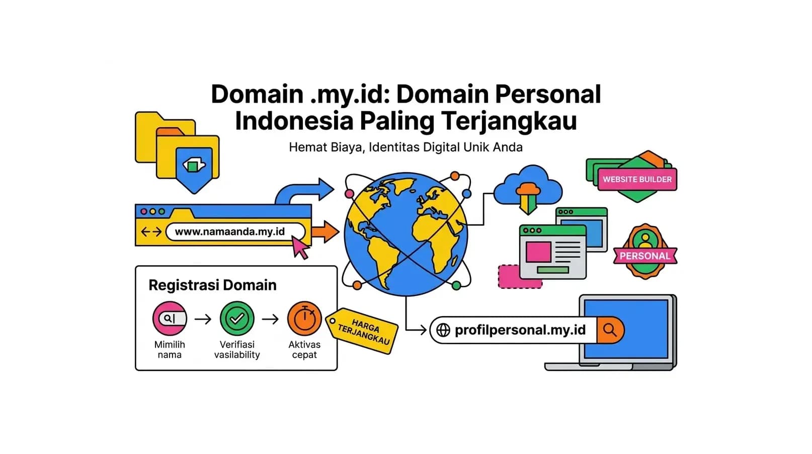 Domain .my.id: Domain Personal Indonesia Paling Terjangkau