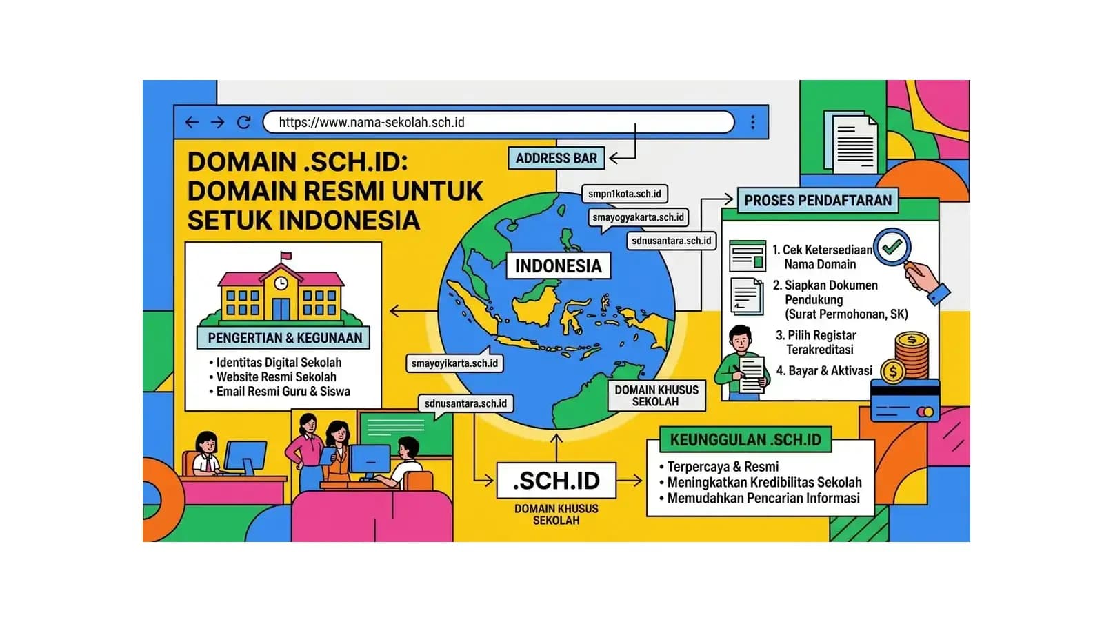 Domain .sch.id: Domain Resmi untuk Sekolah di Indonesia