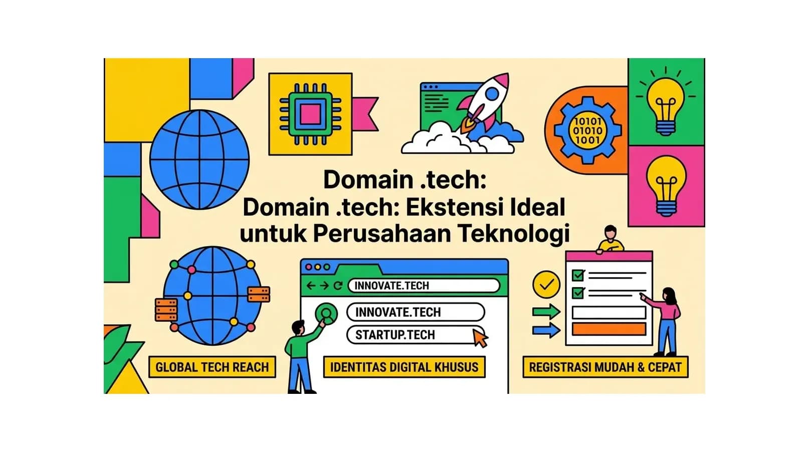 Domain .tech: Ekstensi Ideal untuk Perusahaan Teknologi