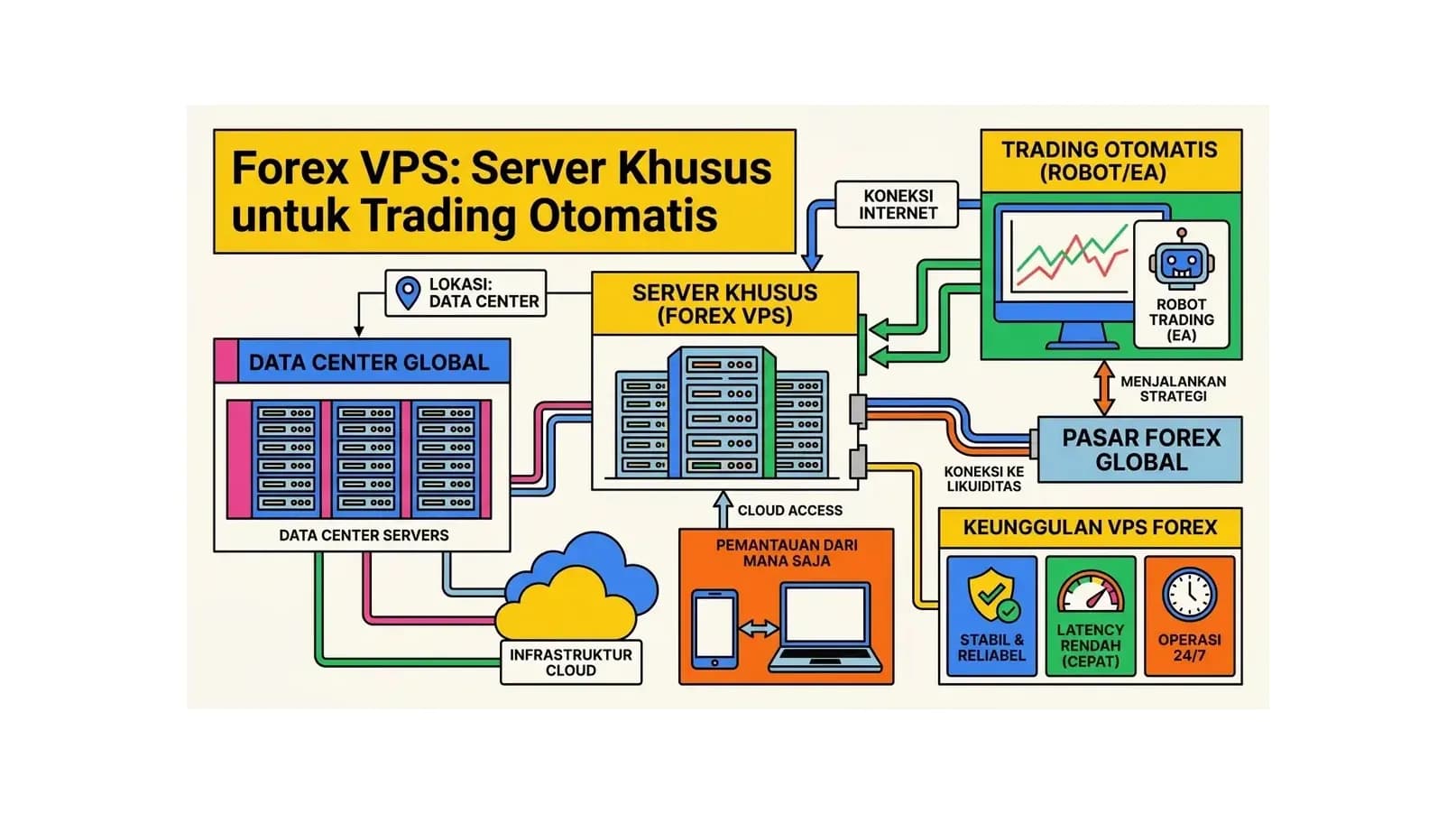 Forex VPS: Server Khusus untuk Trading Otomatis