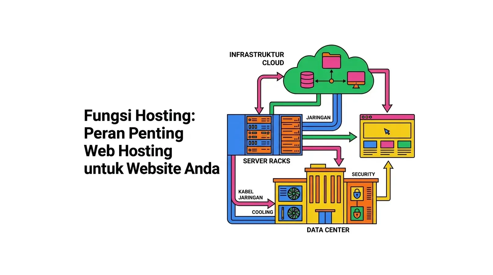 Fungsi Hosting: Peran Penting Web Hosting untuk Website Anda