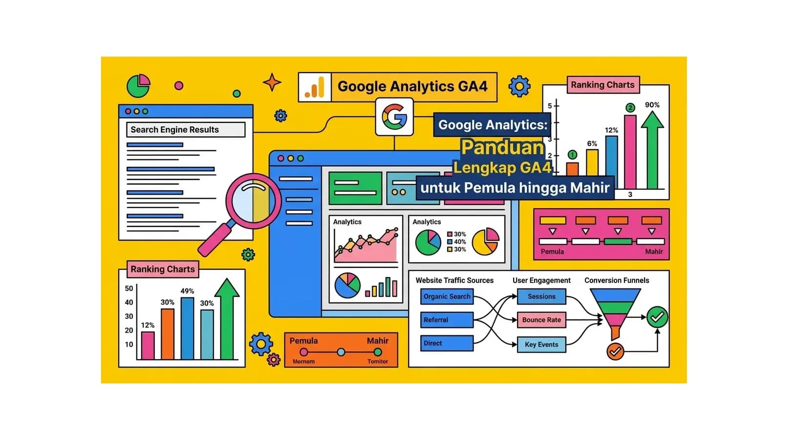 Google Analytics: Panduan Lengkap GA4 untuk Pemula hingga Mahir
