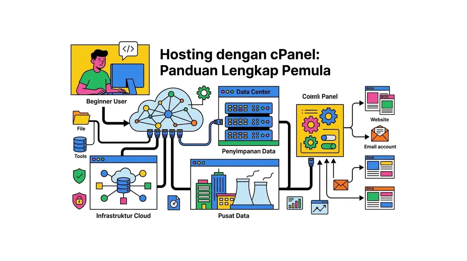 Hosting dengan cPanel: Panduan Lengkap Pemula