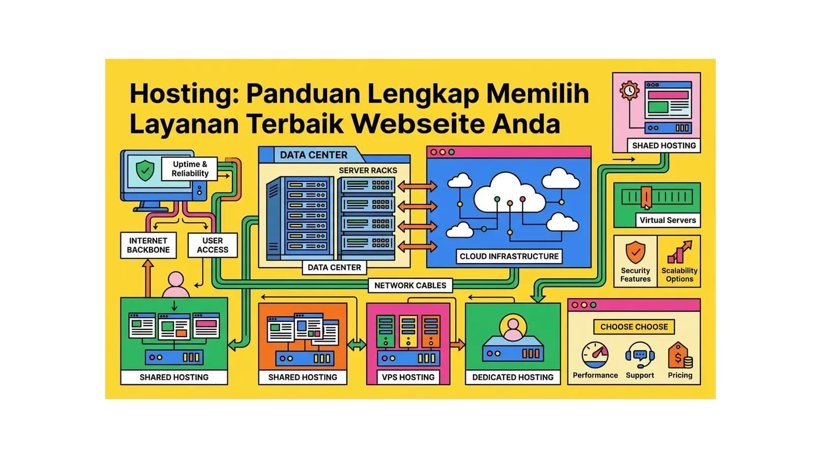 Hosting: Panduan Lengkap Memilih Layanan Terbaik Website Anda