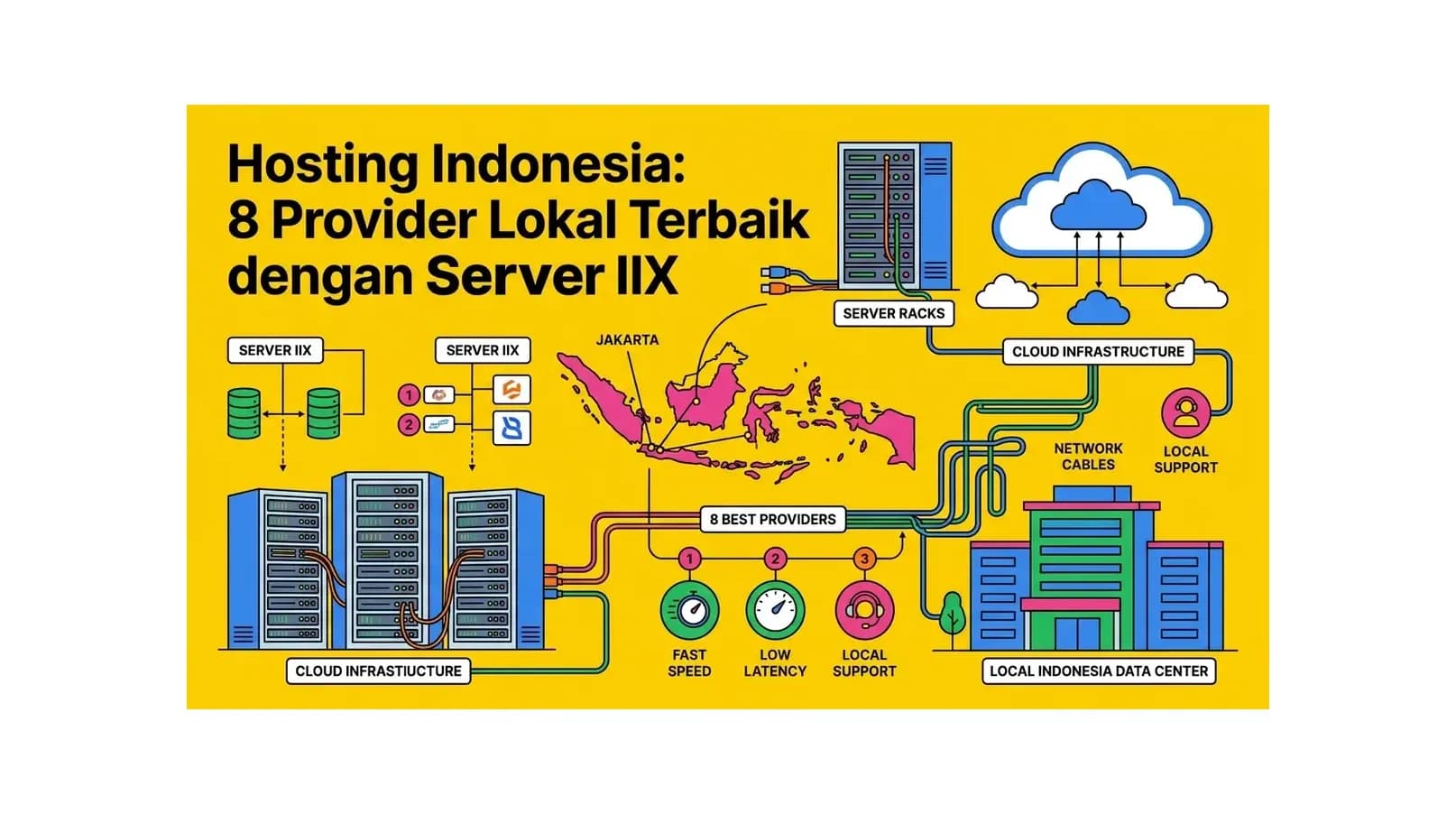 Hosting Indonesia: 8 Provider Lokal Terbaik dengan Server IIX