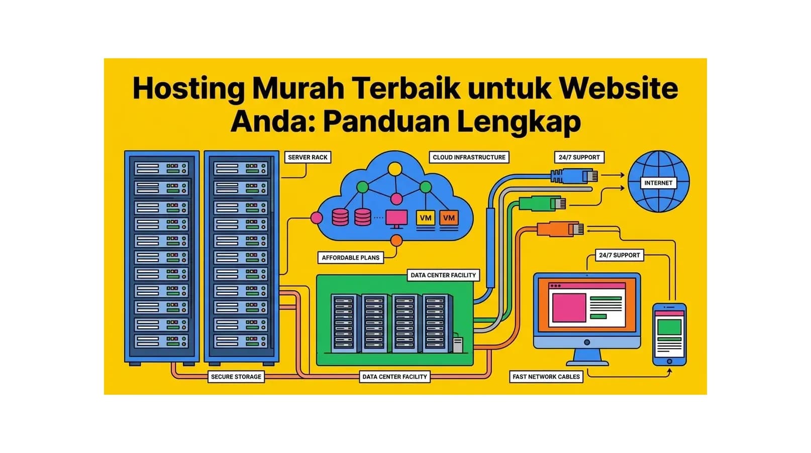 Hosting Murah Terbaik untuk Website Anda: Panduan Lengkap