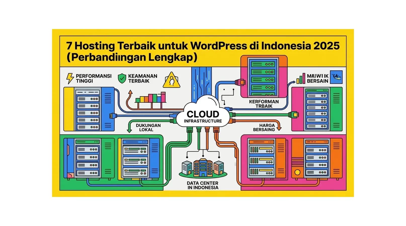 7 Hosting Terbaik untuk WordPress di Indonesia 2026 (Perbandingan Lengkap)