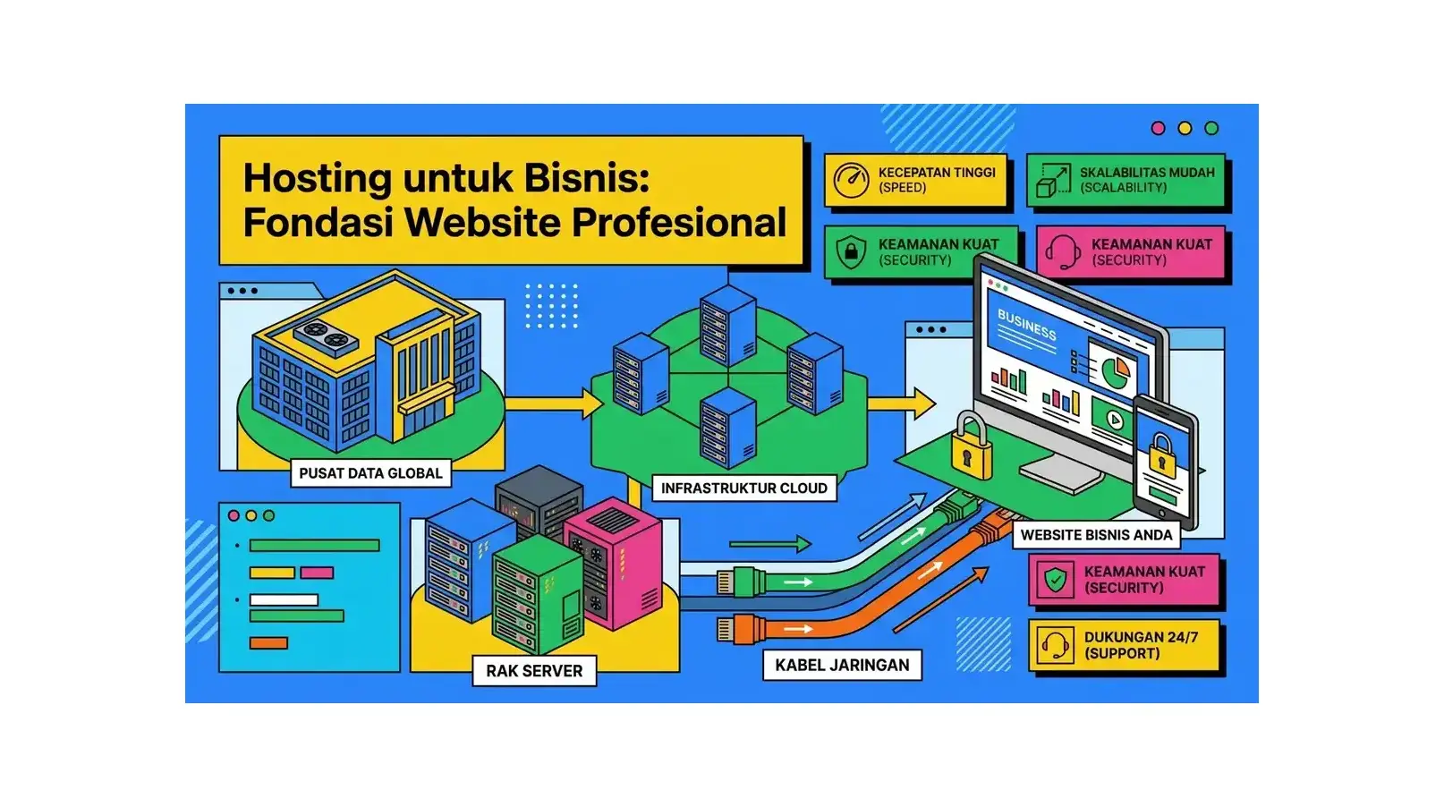 Hosting untuk Bisnis: Fondasi Website Profesional