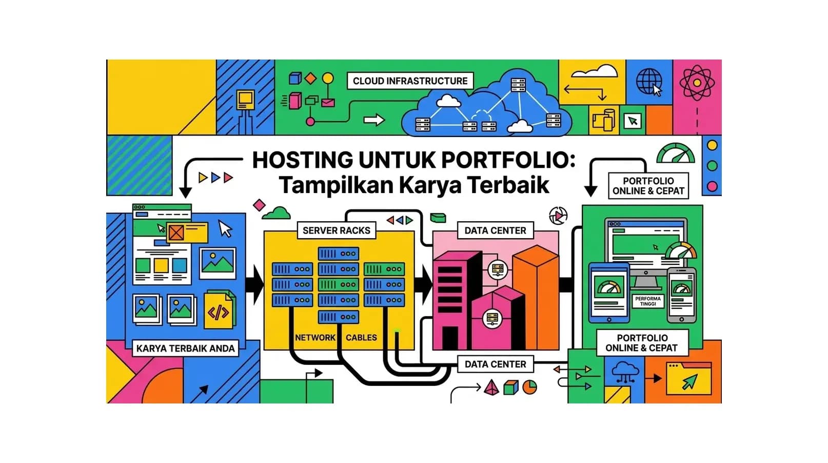 Hosting untuk Portfolio: Tampilkan Karya Terbaik