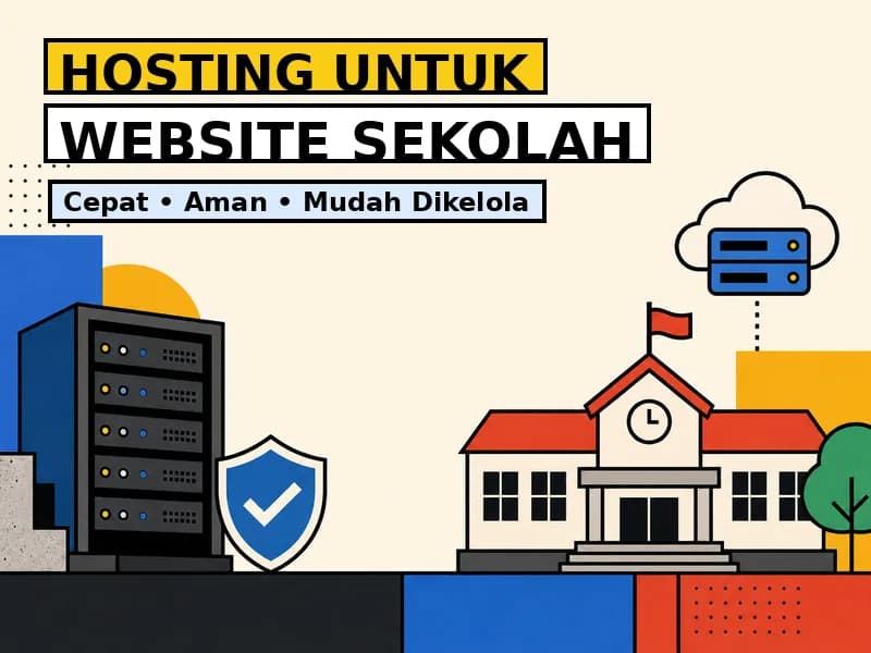 Hosting untuk Website Sekolah: Panduan Memilih yang Aman dan Cepat