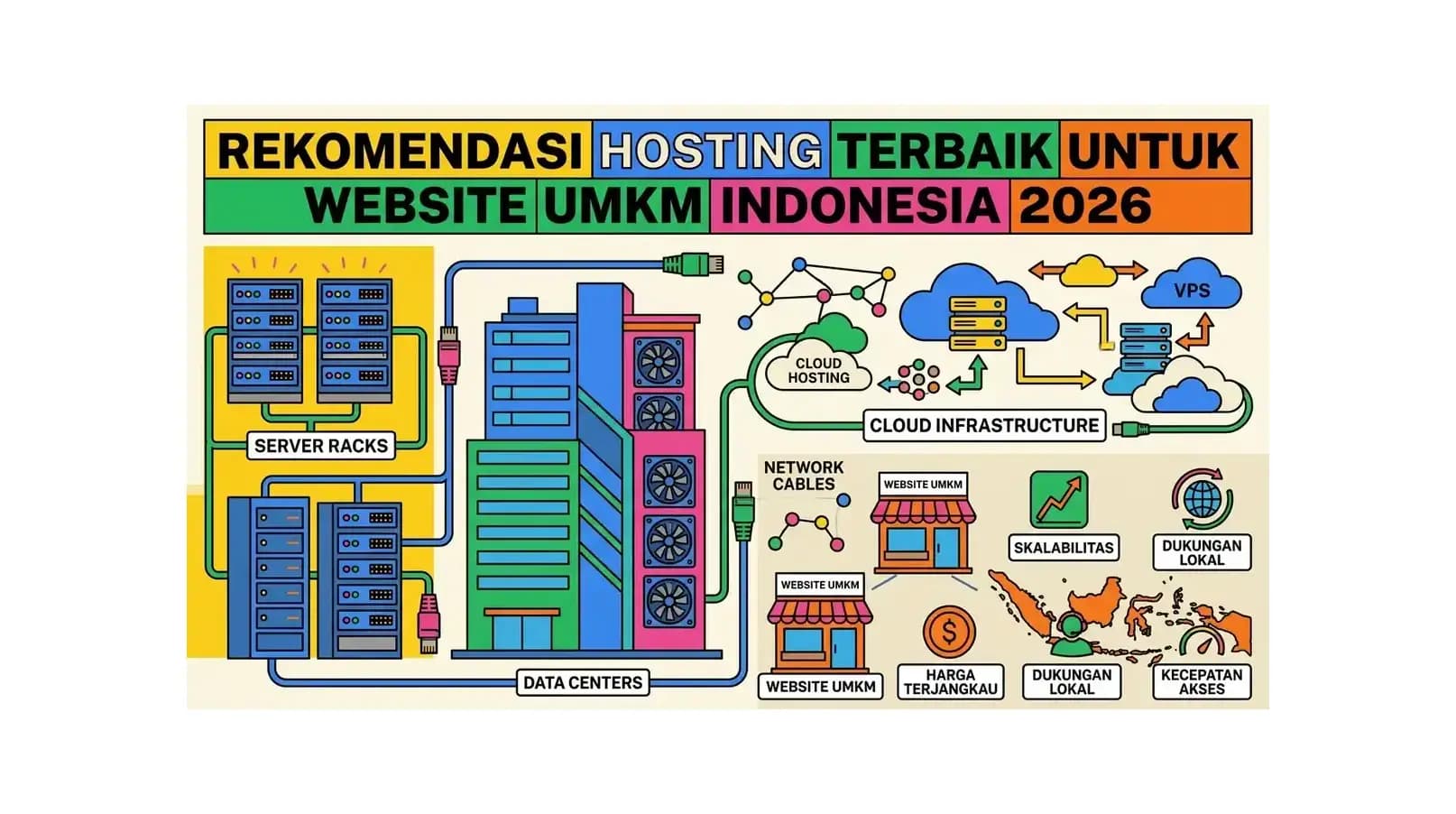 Rekomendasi Hosting Terbaik untuk Website UMKM Indonesia 2026