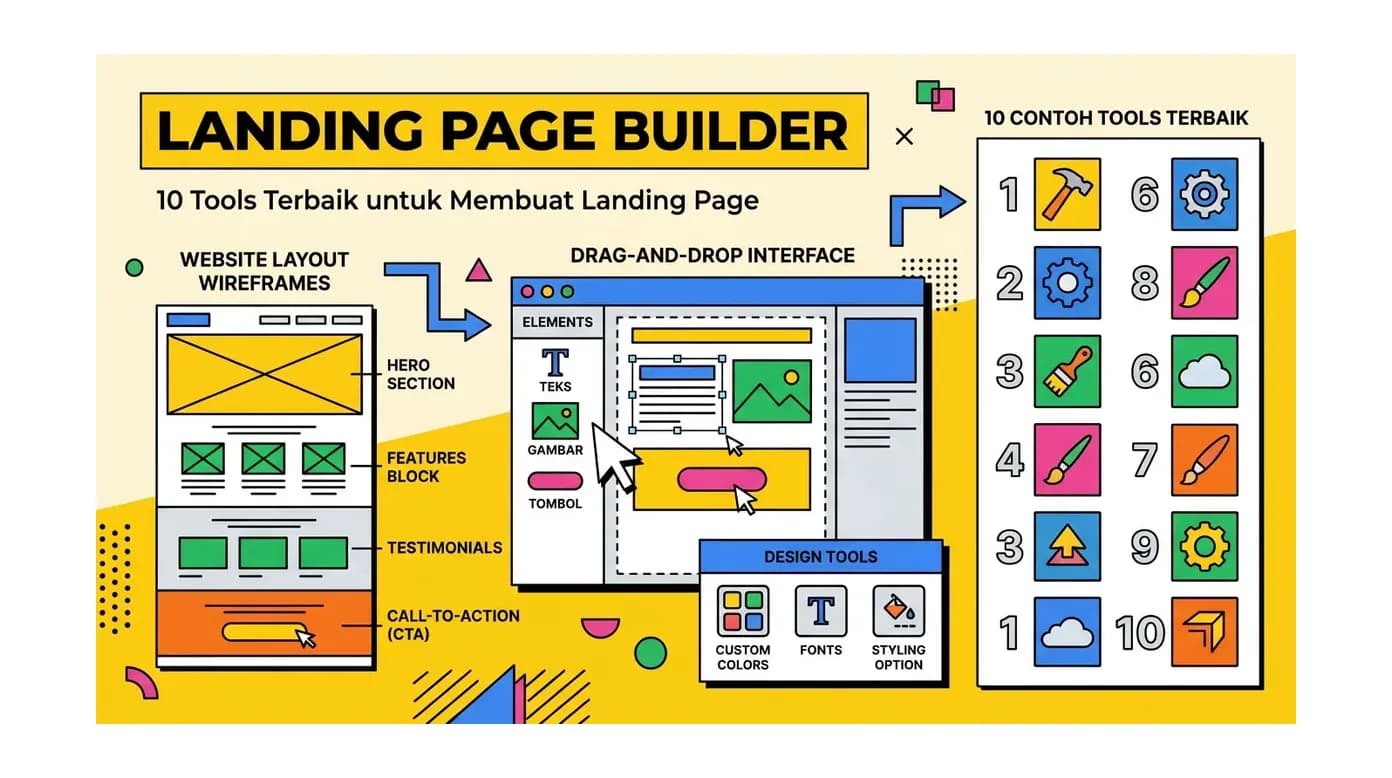 Landing Page Builder: 10 Tools Terbaik untuk Membuat Landing Page