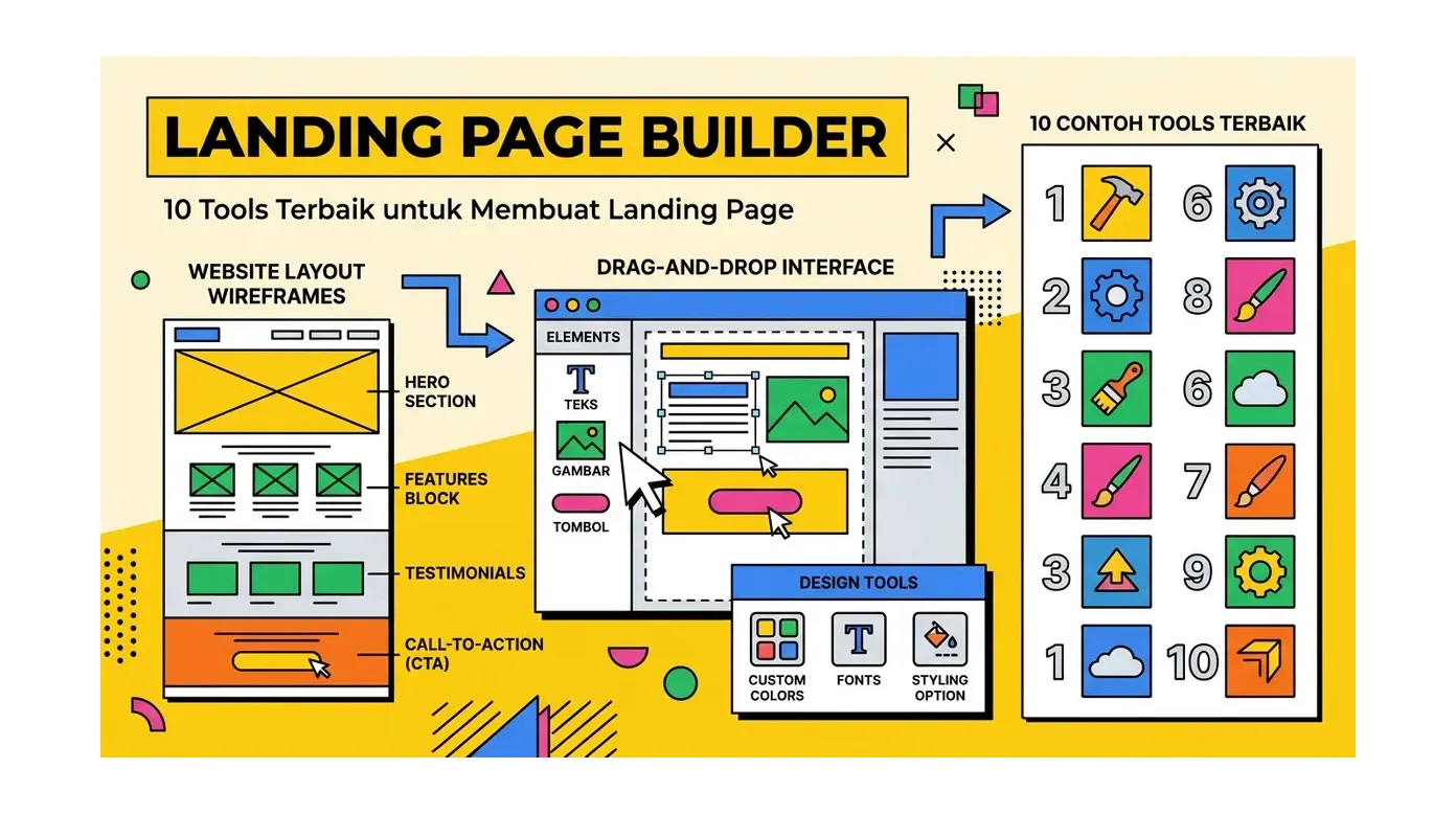 Landing Page Builder: 10 Tools Terbaik untuk Membuat Landing Page