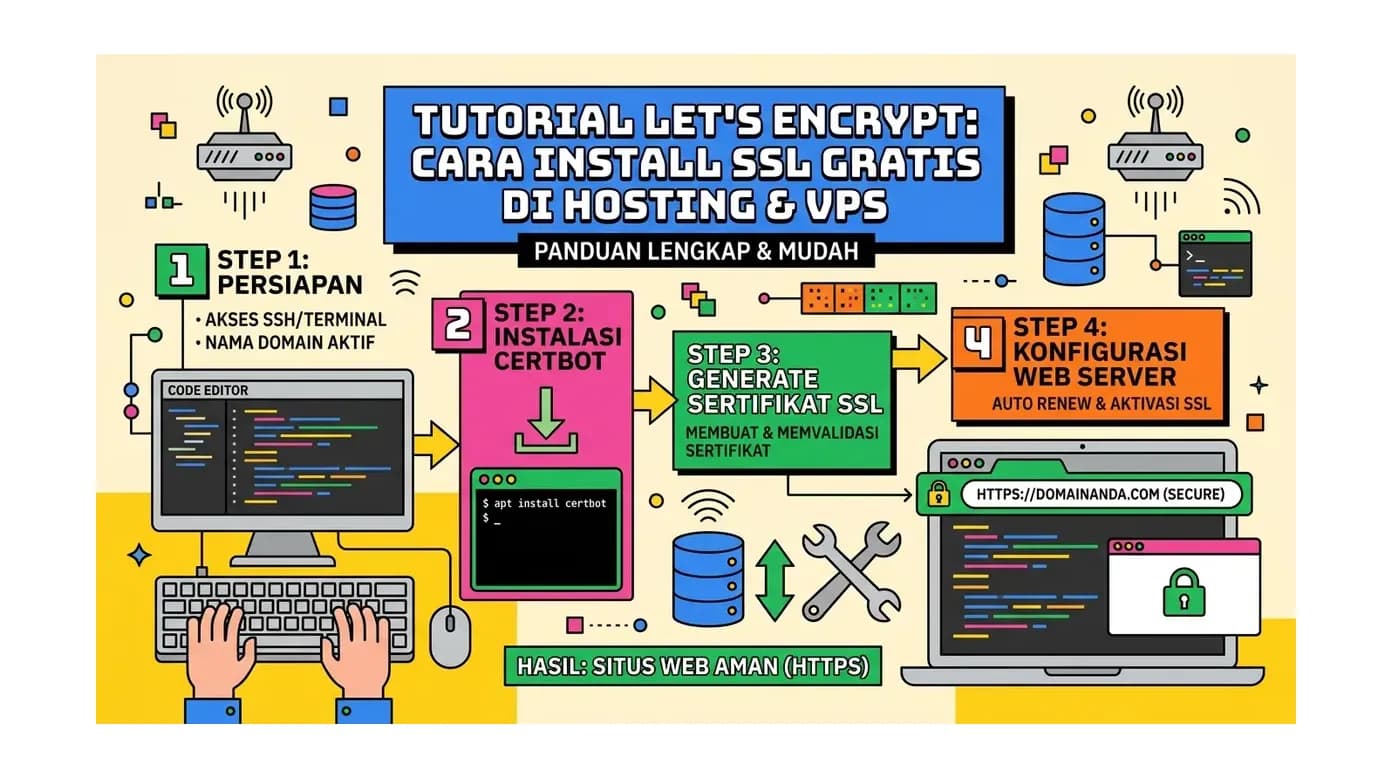 Tutorial Let's Encrypt: Cara Install SSL Gratis di Hosting dan VPS