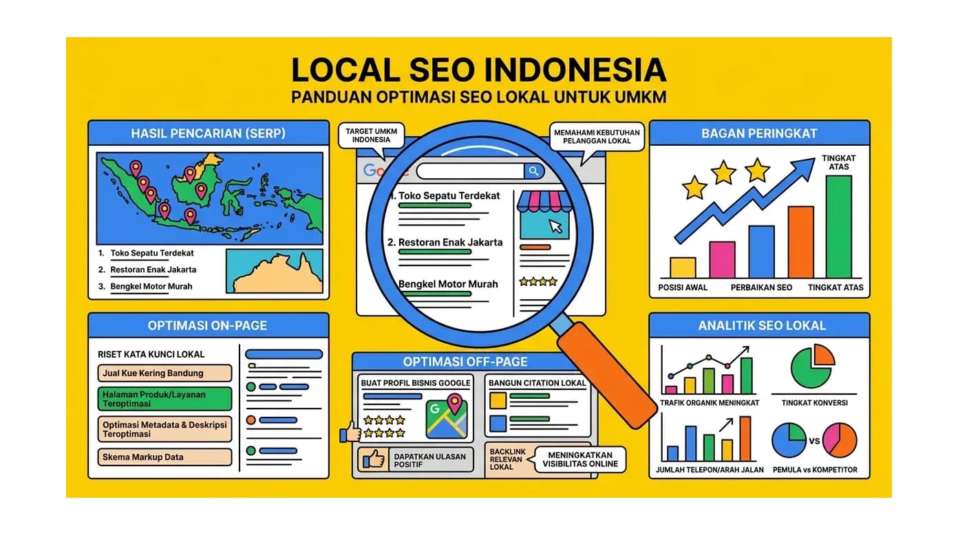 Local SEO Indonesia: Panduan Optimasi SEO Lokal untuk UMKM