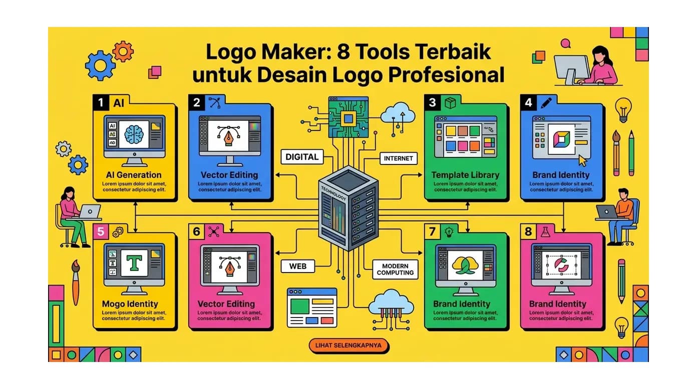 Logo Maker: 8 Tools Terbaik untuk Desain Logo Profesional
