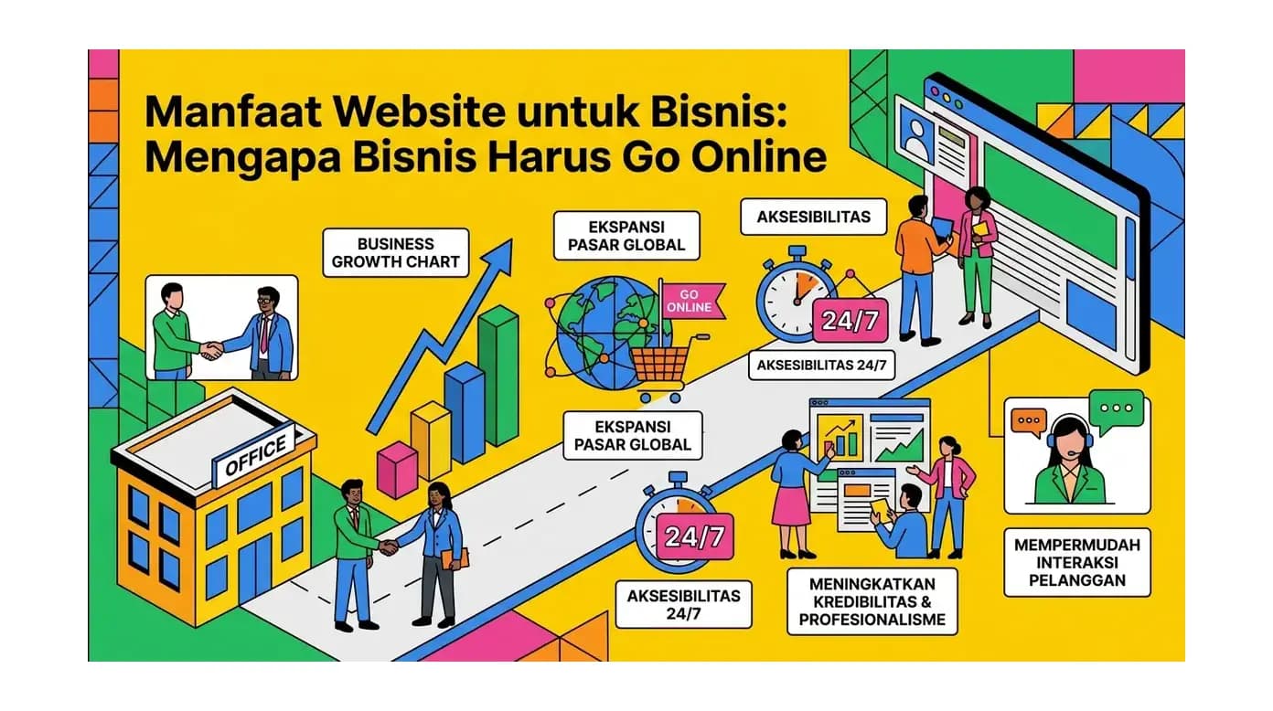 Manfaat Website untuk Bisnis: Mengapa Bisnis Harus Go Online