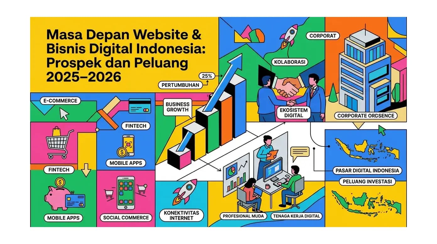 Masa Depan Website & Bisnis Digital Indonesia: Prospek dan Peluang 2026-2030