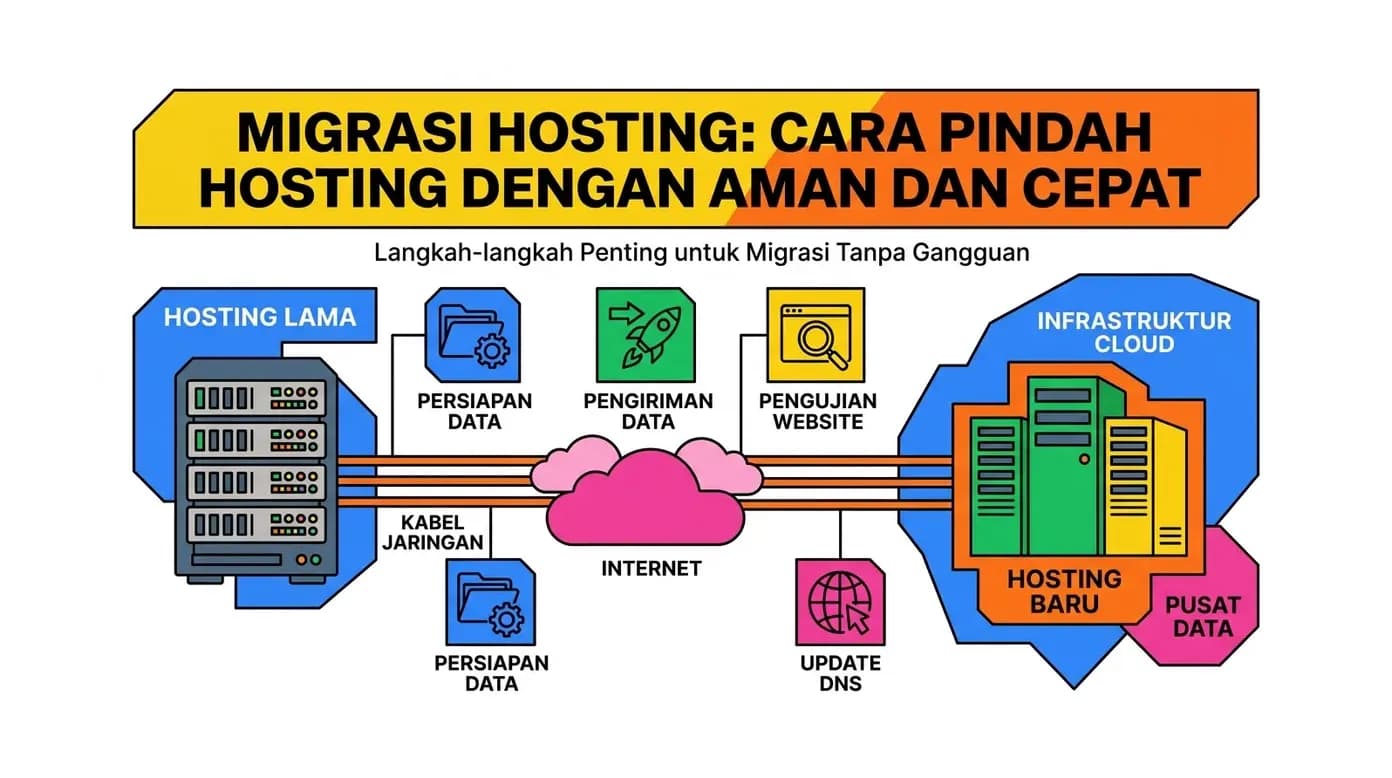Migrasi Hosting: Cara Pindah Hosting dengan Aman dan Cepat