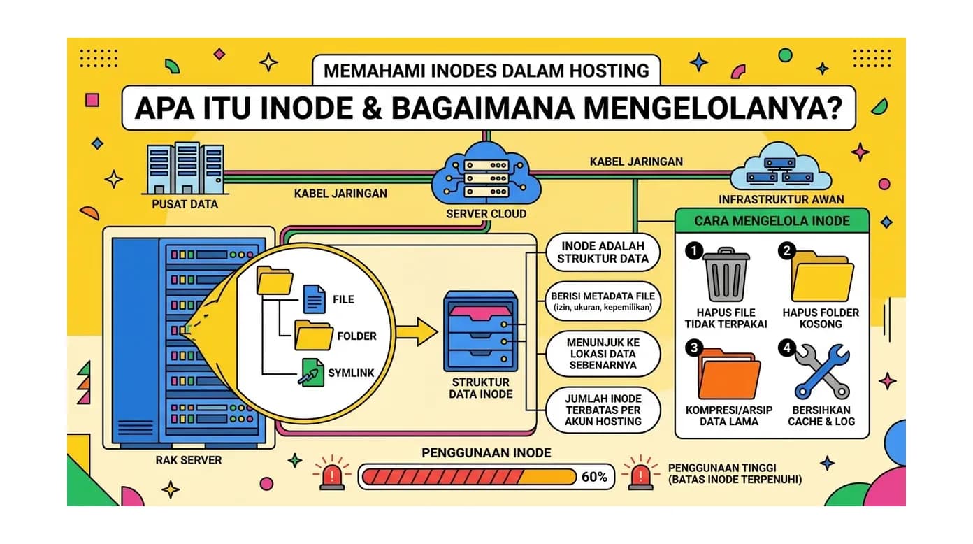 Pengertian Inodes dalam Hosting: Apa Itu Inode dan Cara Mengelolanya