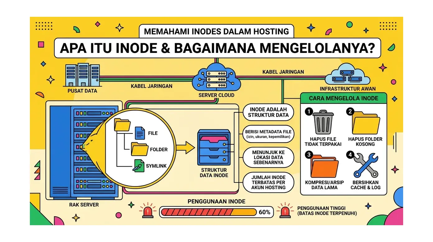 Pengertian Inodes dalam Hosting: Apa Itu Inode dan Cara Mengelolanya