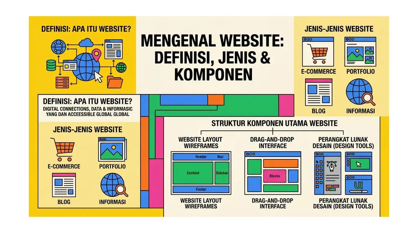 Pengertian Website: Definisi, Jenis, dan Komponen Penting