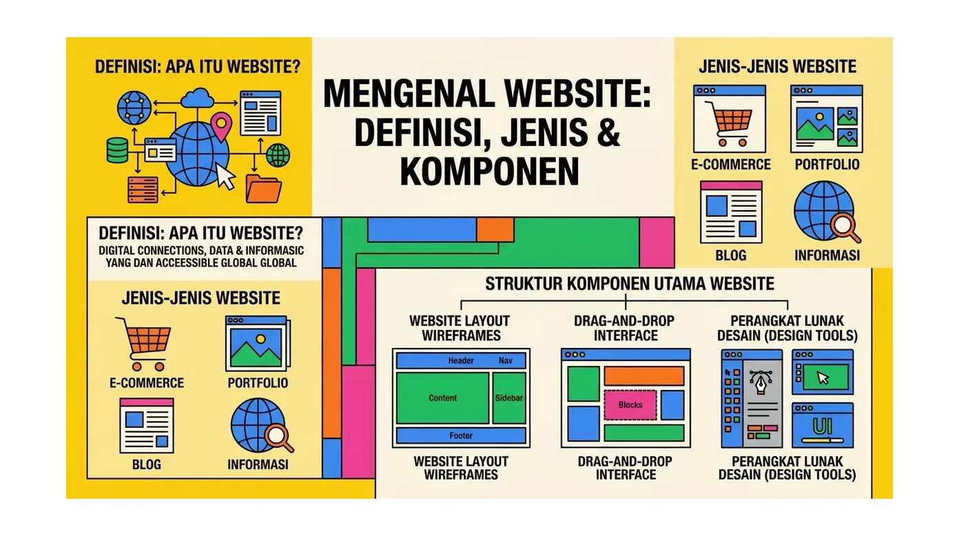 Pengertian Website: Definisi, Jenis, dan Komponen Penting