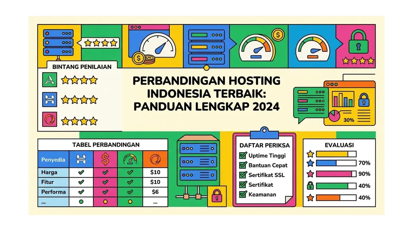 Perbandingan Hosting Indonesia Terbaik: Panduan Lengkap 2024