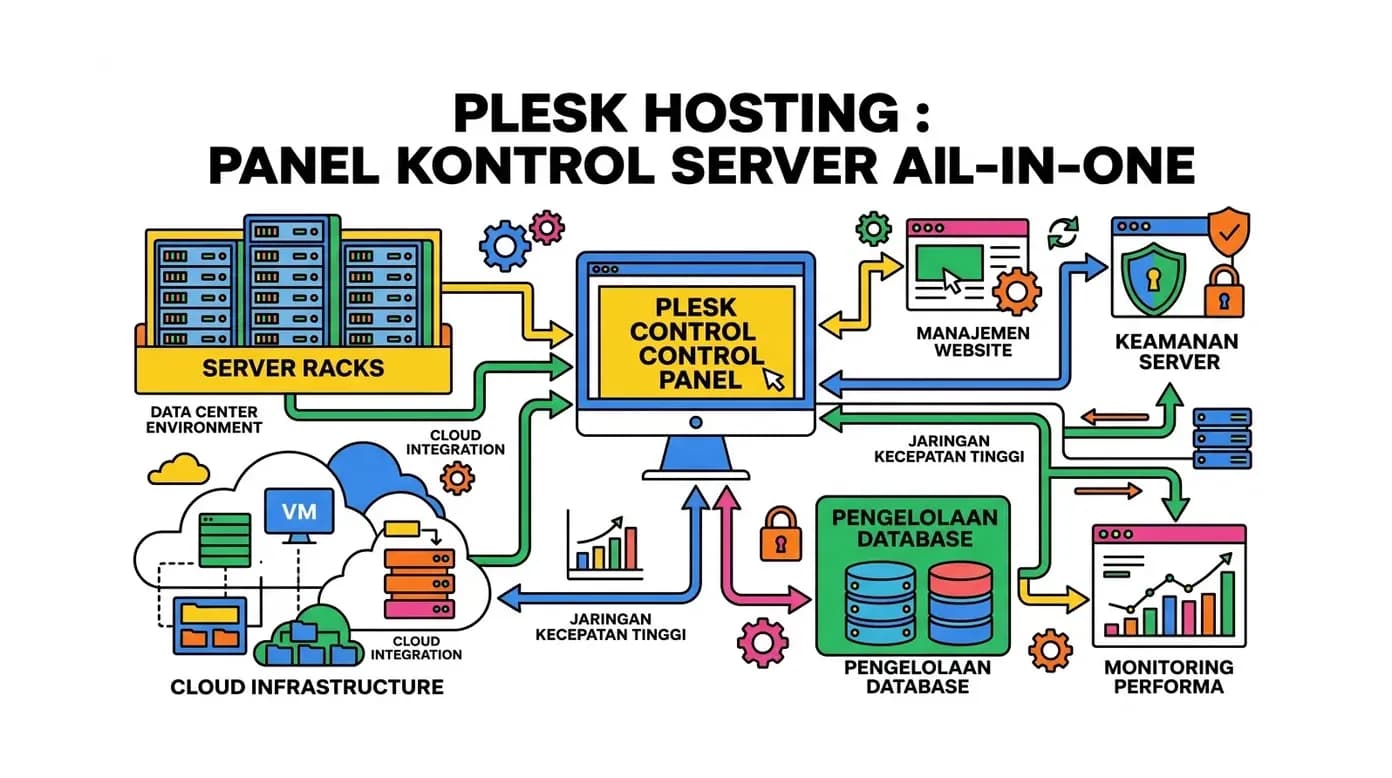 Plesk Hosting: Panel Kontrol Server All-in-One