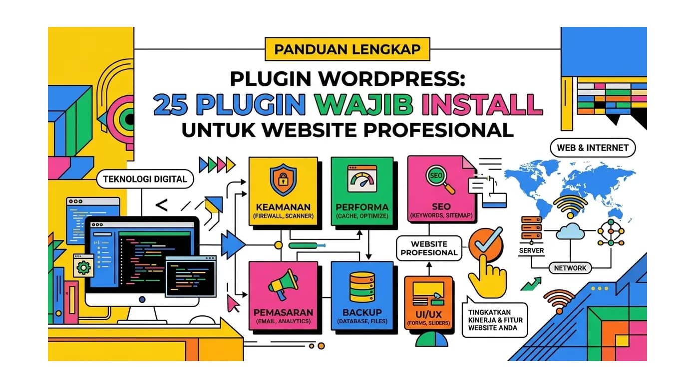 Plugin WordPress: 25 Plugin Wajib untuk Website Anda