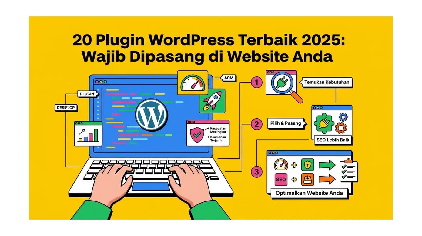 20 Plugin WordPress Terbaik 2026 yang Wajib Dipasang