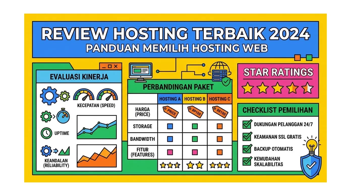 Review Hosting Terbaik 2024: Panduan Memilih Hosting Web