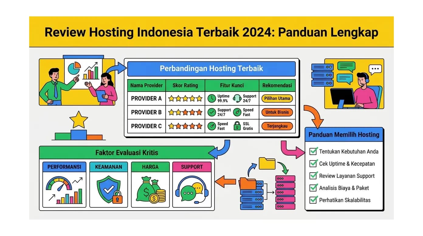 Review Hosting Indonesia Terbaik 2024: Panduan Lengkap