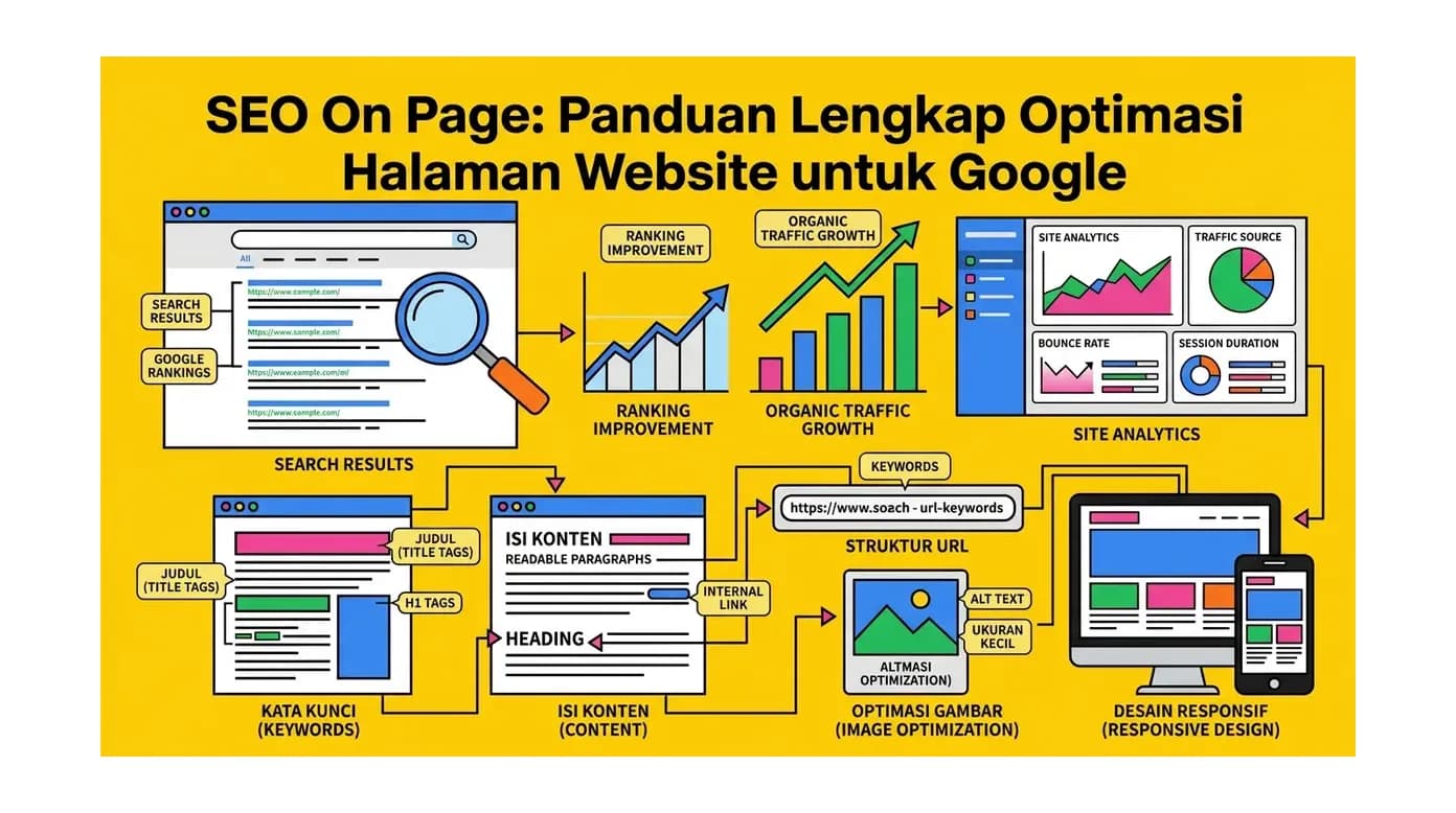 SEO On Page: Panduan Lengkap Optimasi Halaman Website untuk Google