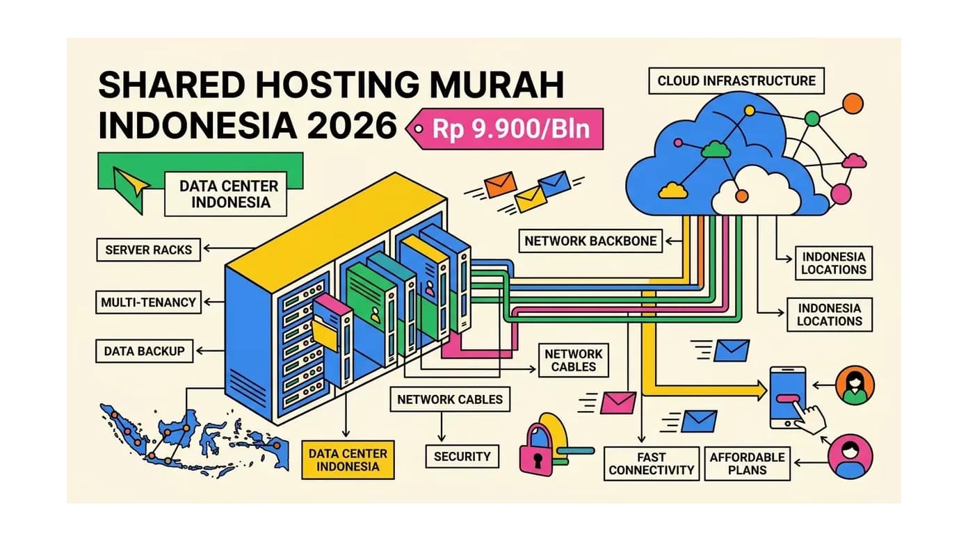 Shared Hosting Murah Indonesia 2026: Rp 9.900/Bln