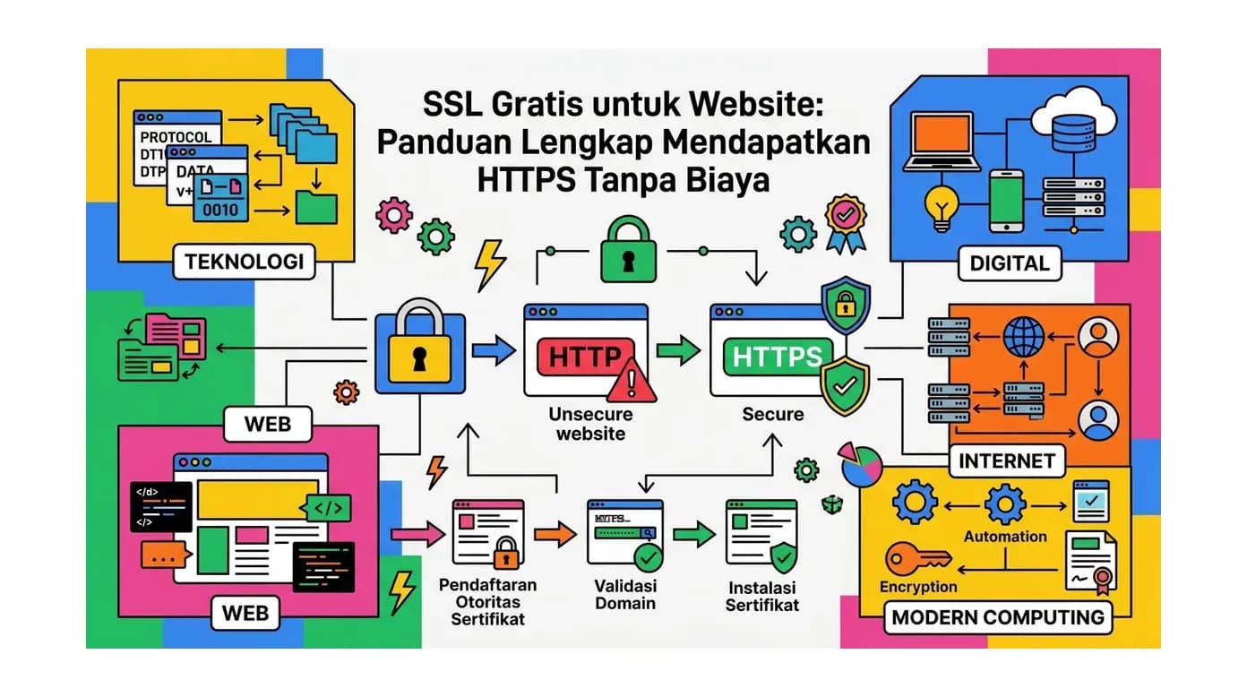 SSL Gratis untuk Website: Panduan Lengkap Mendapatkan HTTPS Tanpa Biaya