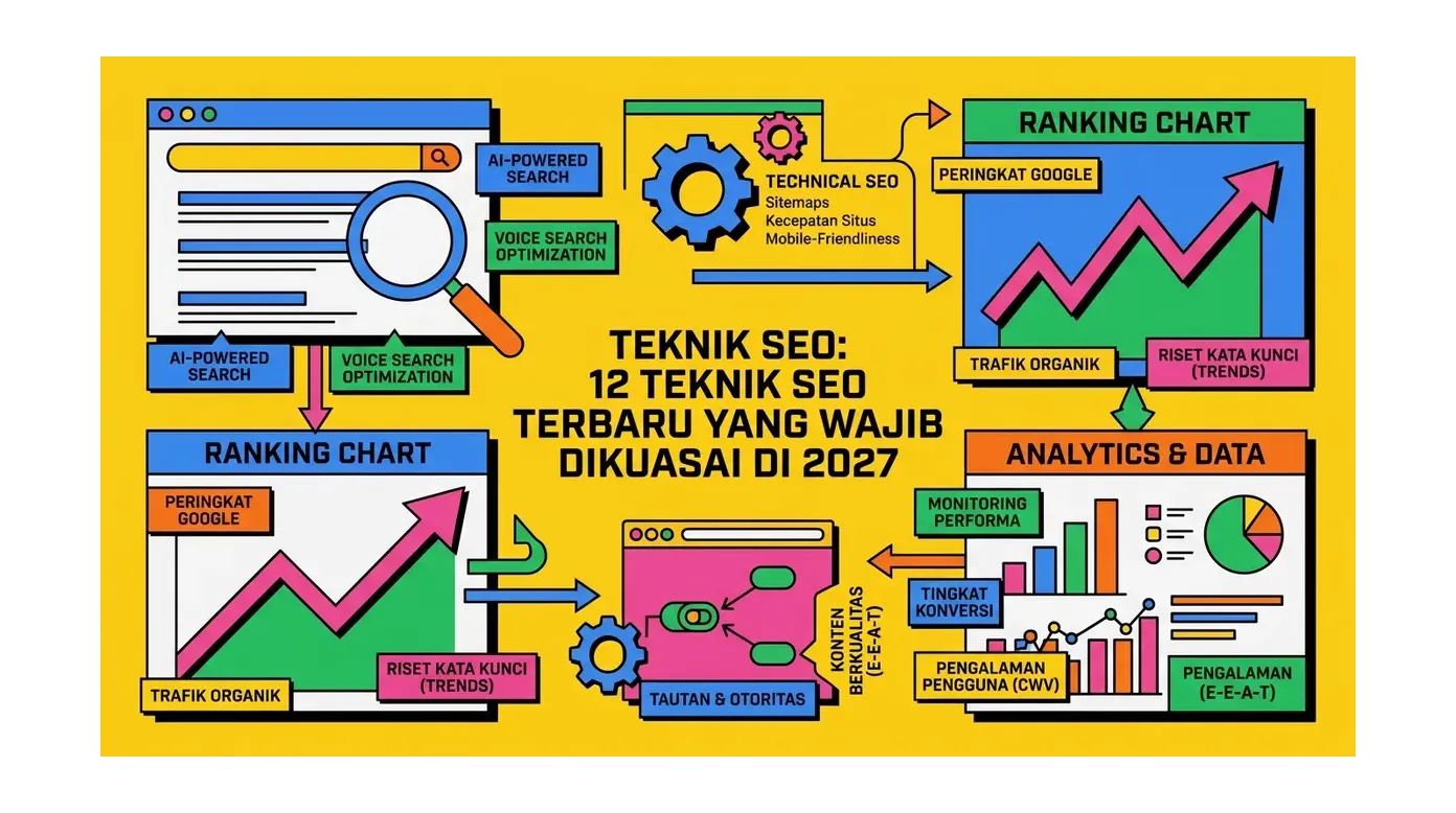 Teknik SEO: 12 Teknik SEO Terbaru yang Wajib Dikuasai di 2027
