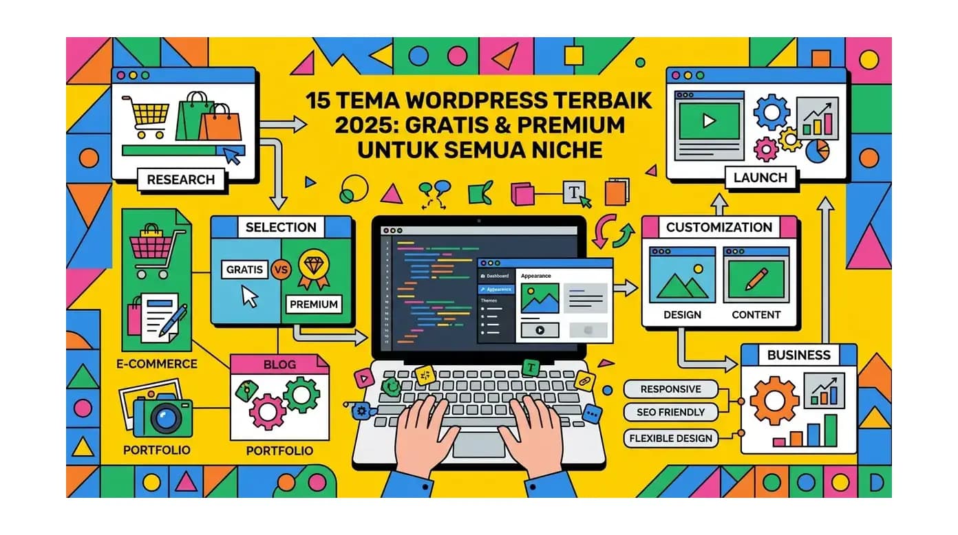 15 Tema WordPress Terbaik 2026: Gratis & Premium untuk Semua Niche