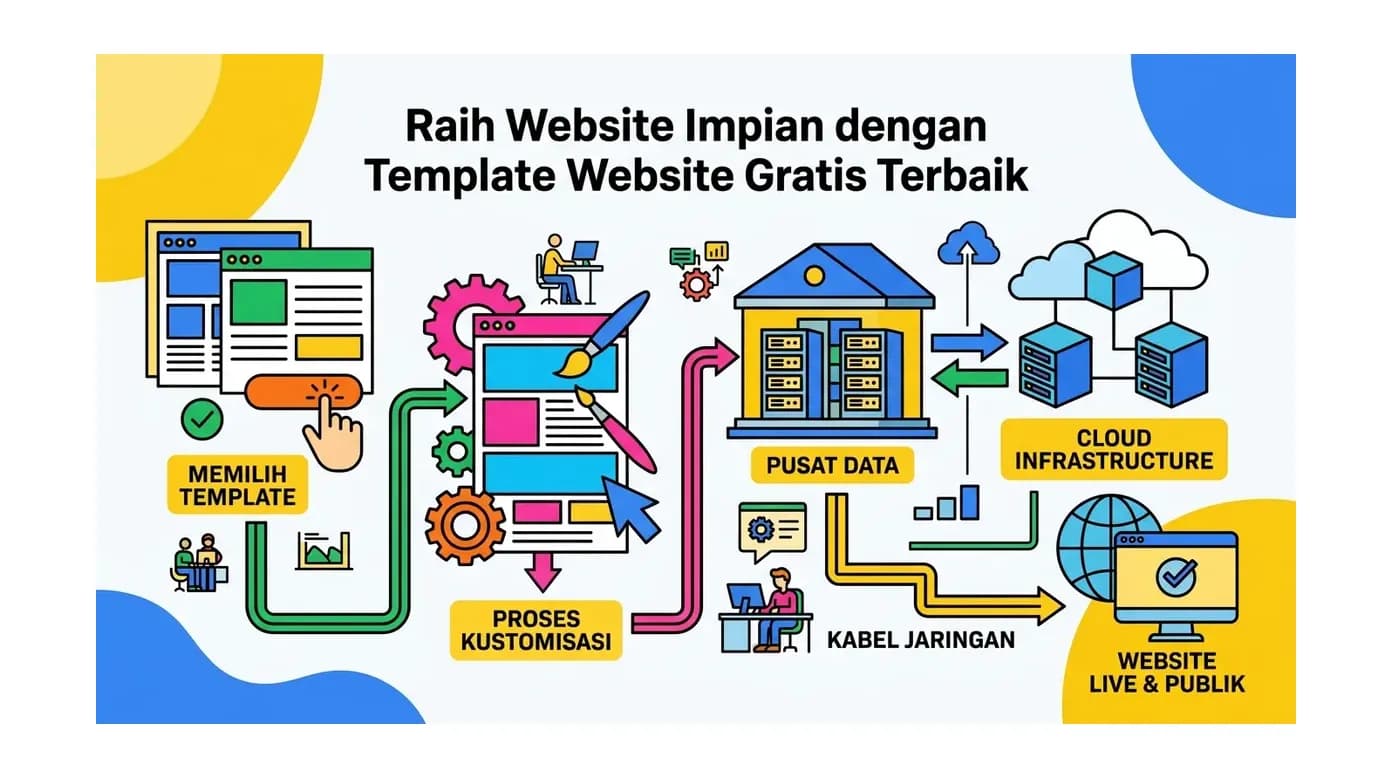 Raih Website Impian dengan Template Website Gratis Terbaik