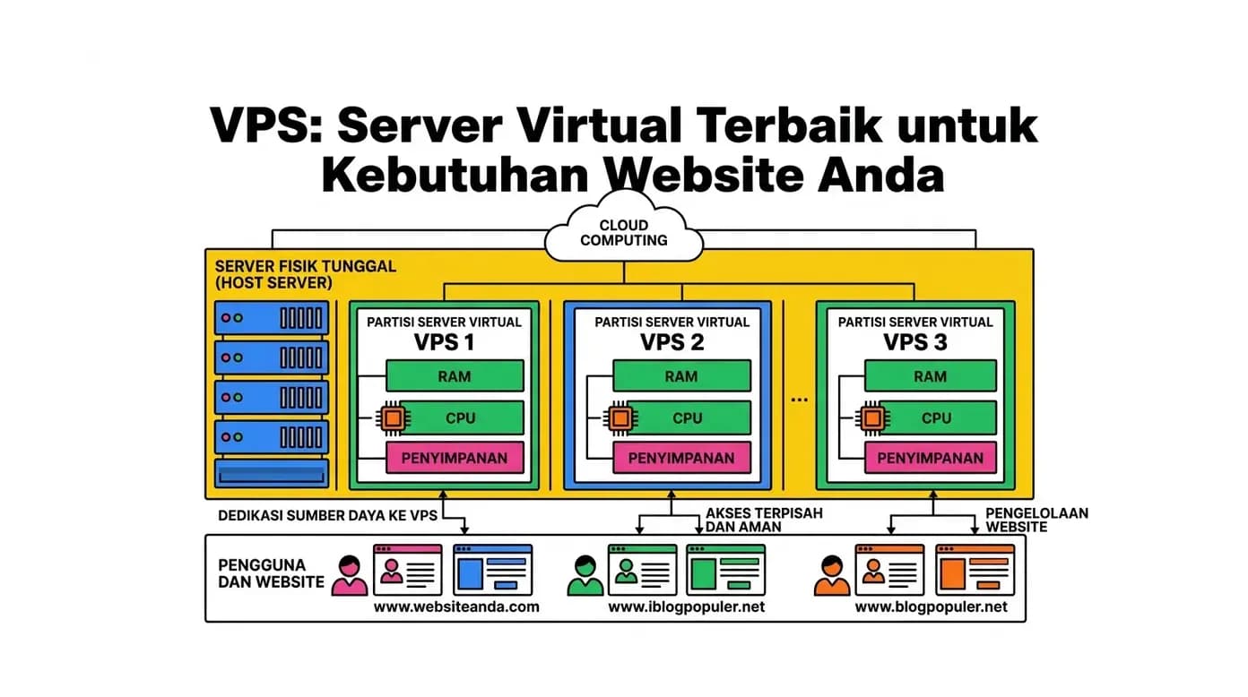 VPS: Server Virtual Terbaik untuk Kebutuhan Website Anda