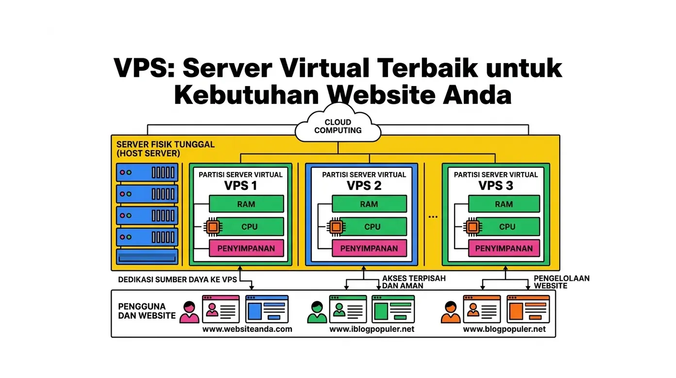 VPS: Server Virtual Terbaik untuk Kebutuhan Website Anda