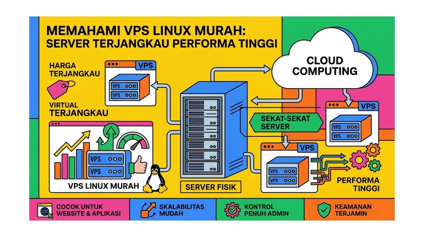 VPS Linux Murah: Server Terjangkau Performa Tinggi