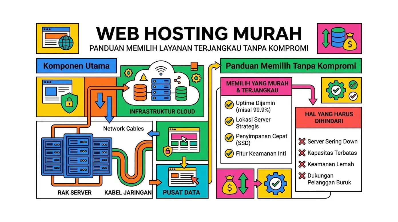 Web Hosting Murah: Panduan Memilih Layanan Terjangkau Tanpa Kompromi