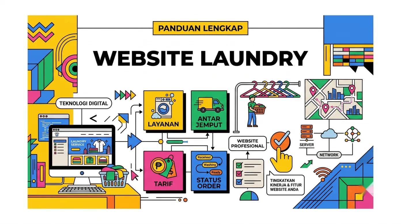 Website Laundry: Panduan Lengkap agar Layanan Tertata